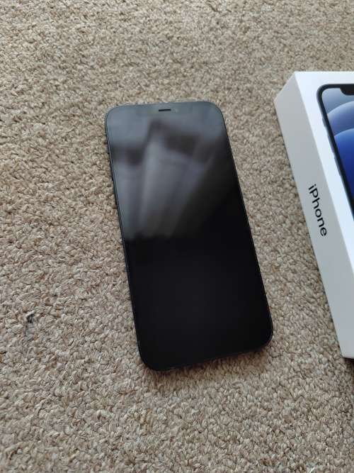 iPhone 12 64gb Dual SIM with box, cover and cable