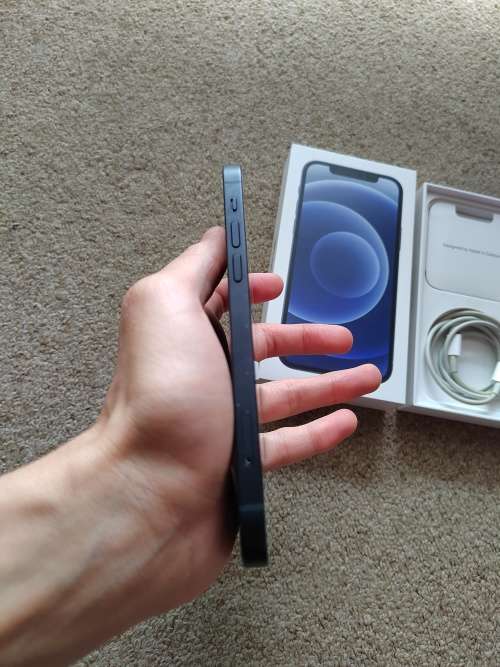 iPhone 12 64gb Dual SIM with box, cover and cable