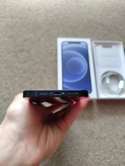 iPhone 12 64gb Dual SIM with box, cover and cable