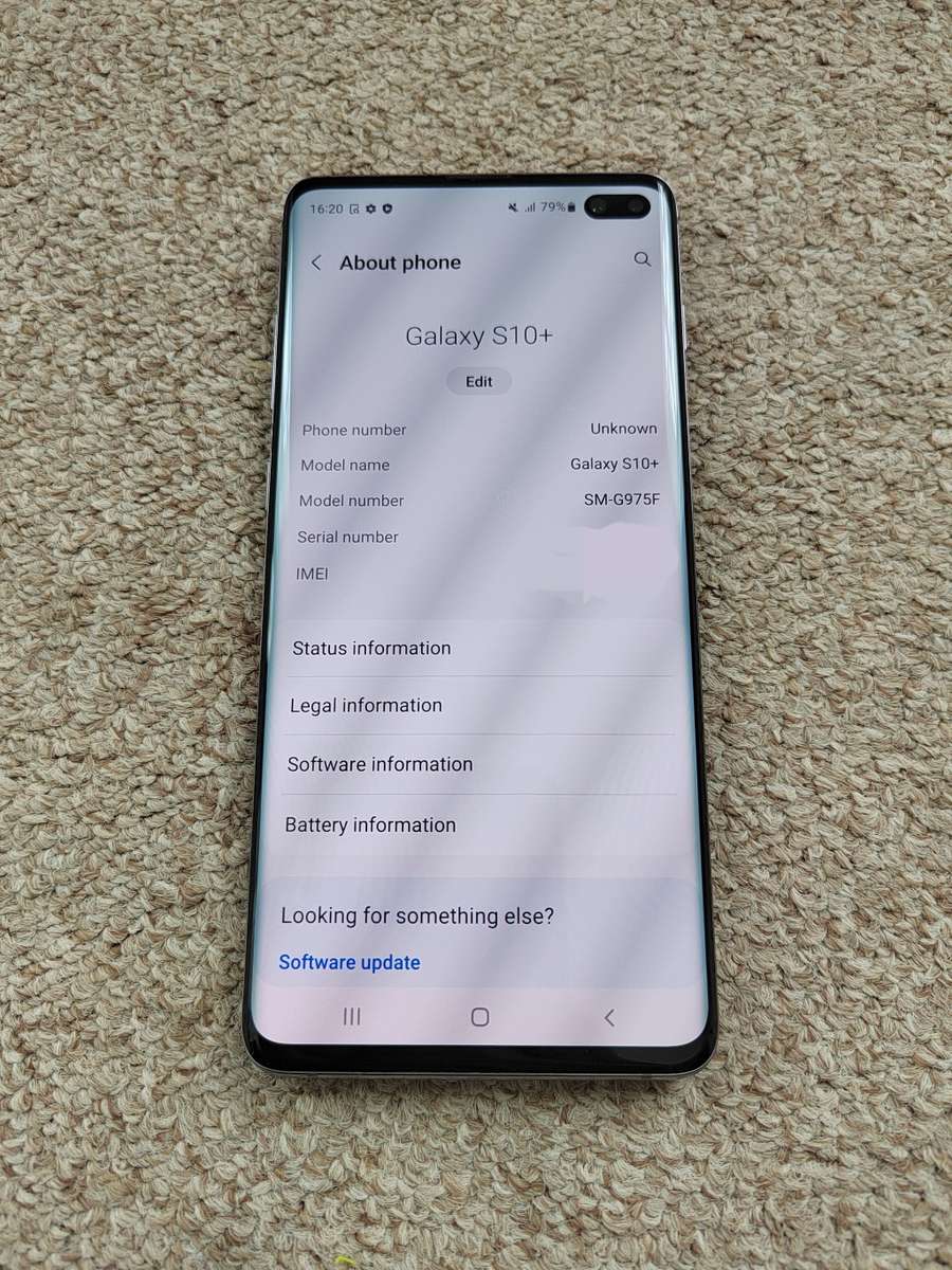 Samsung S10 plus 8gb ram 128gb excellent condition