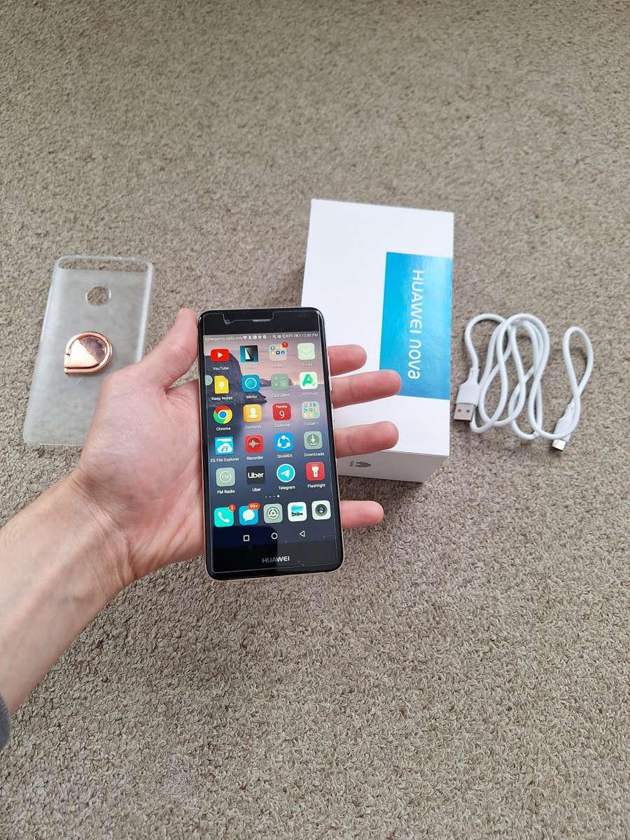 Huawei nova 1 32gb dual sim with box and accessories