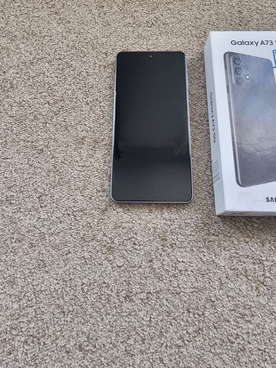 Samsung A73 5G Dual sim 128gb with box and cover