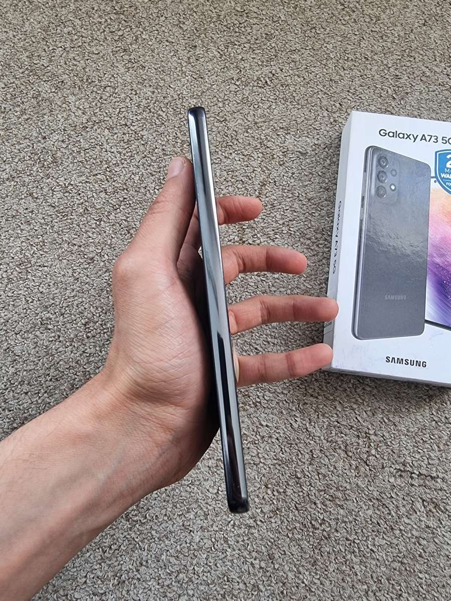Samsung A73 5G Dual sim 128gb with box and cover