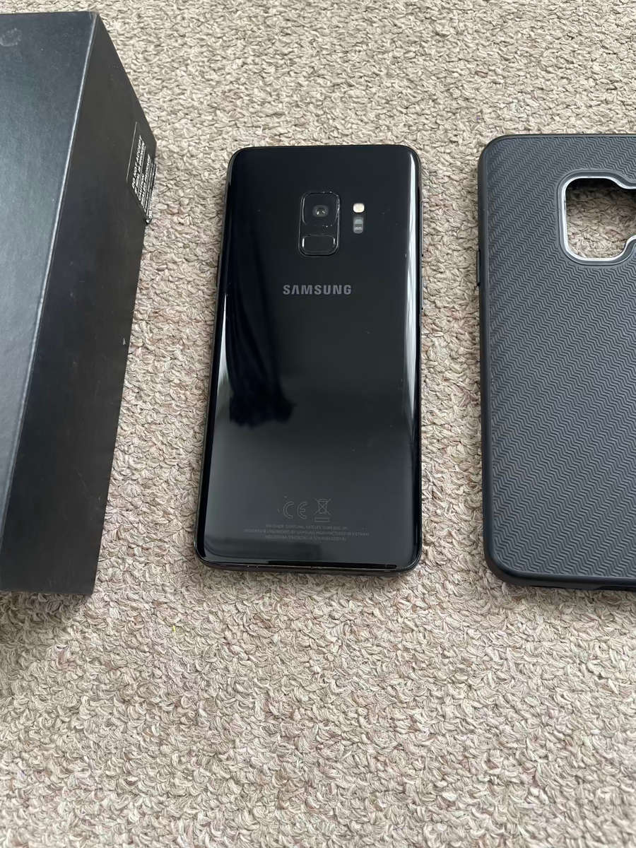 Samsung S9 64gb 4gb ram with box and cover