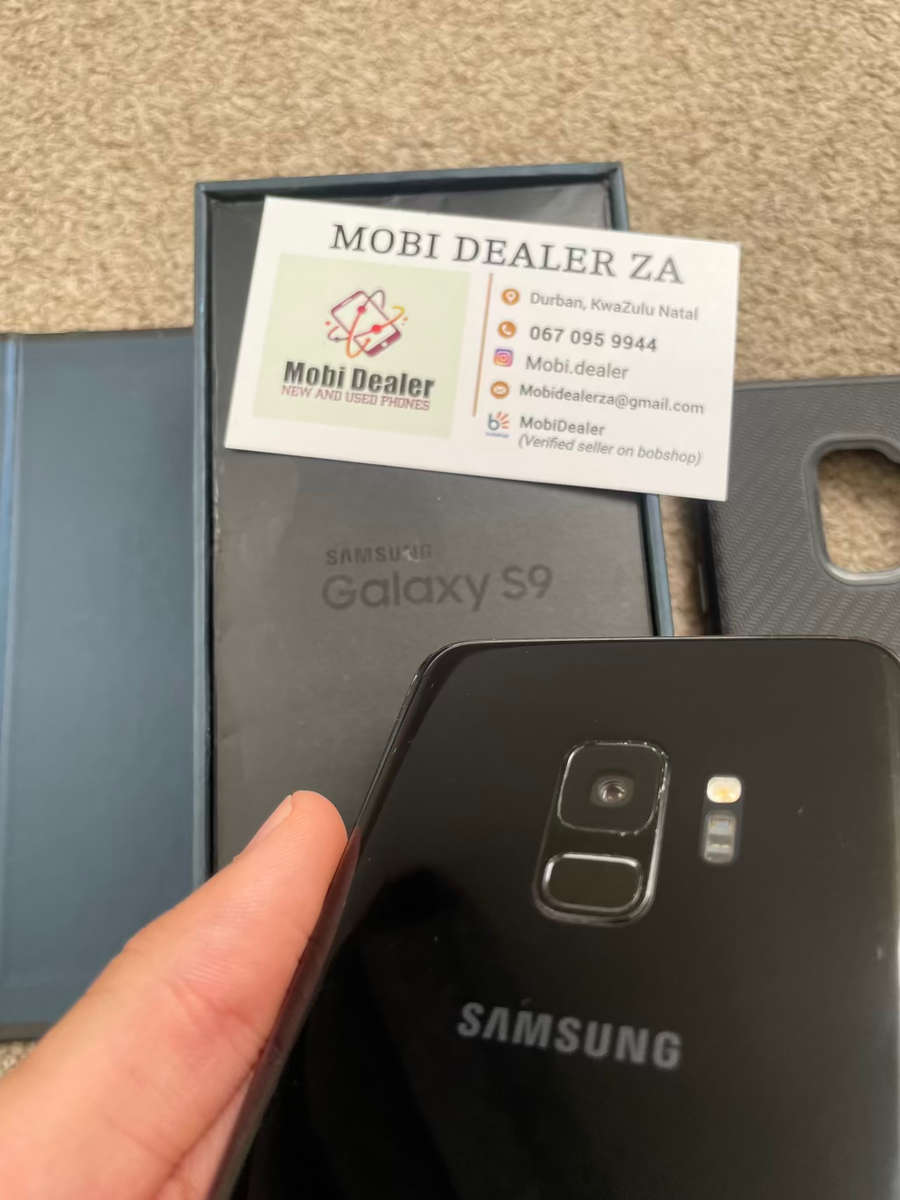 Samsung S9 64gb 4gb ram with box and cover