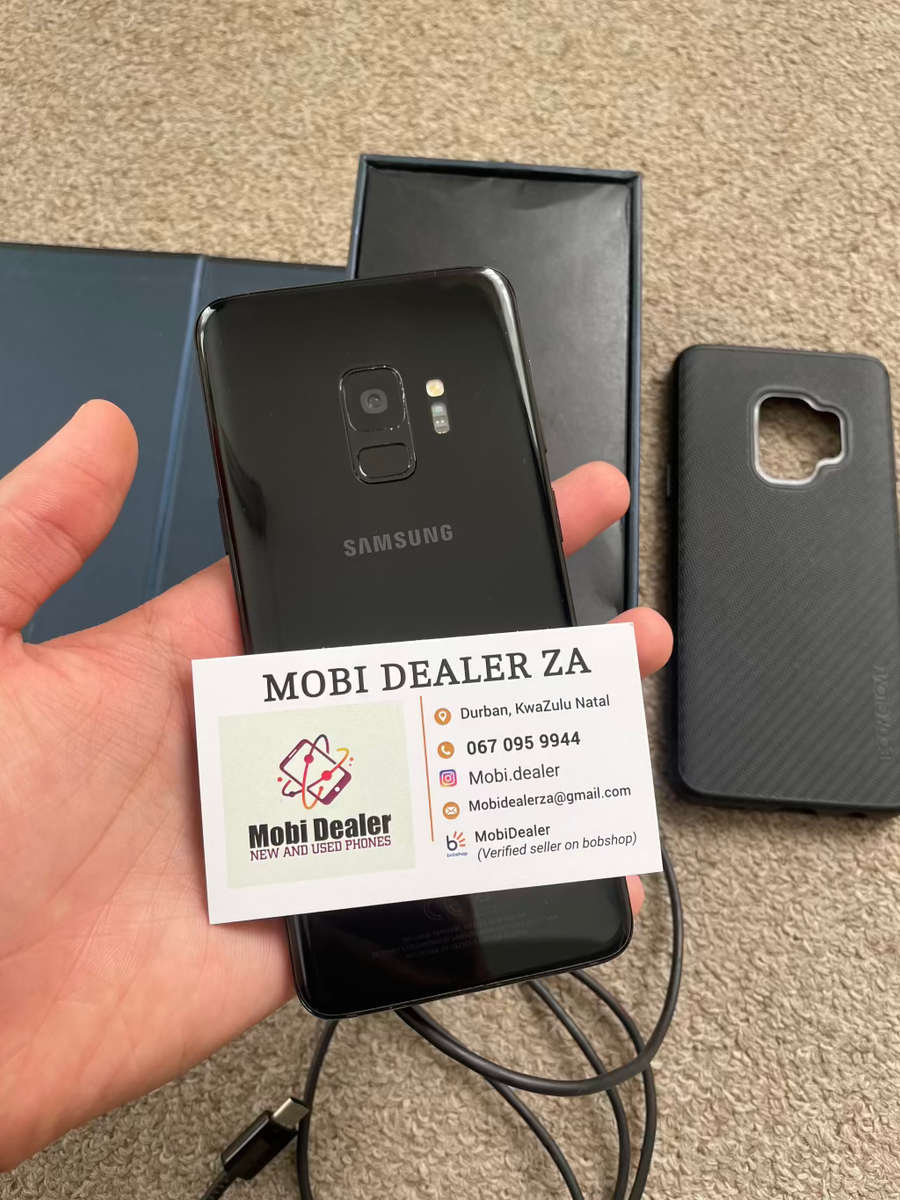 Samsung S9 64gb 4gb ram with box and cover