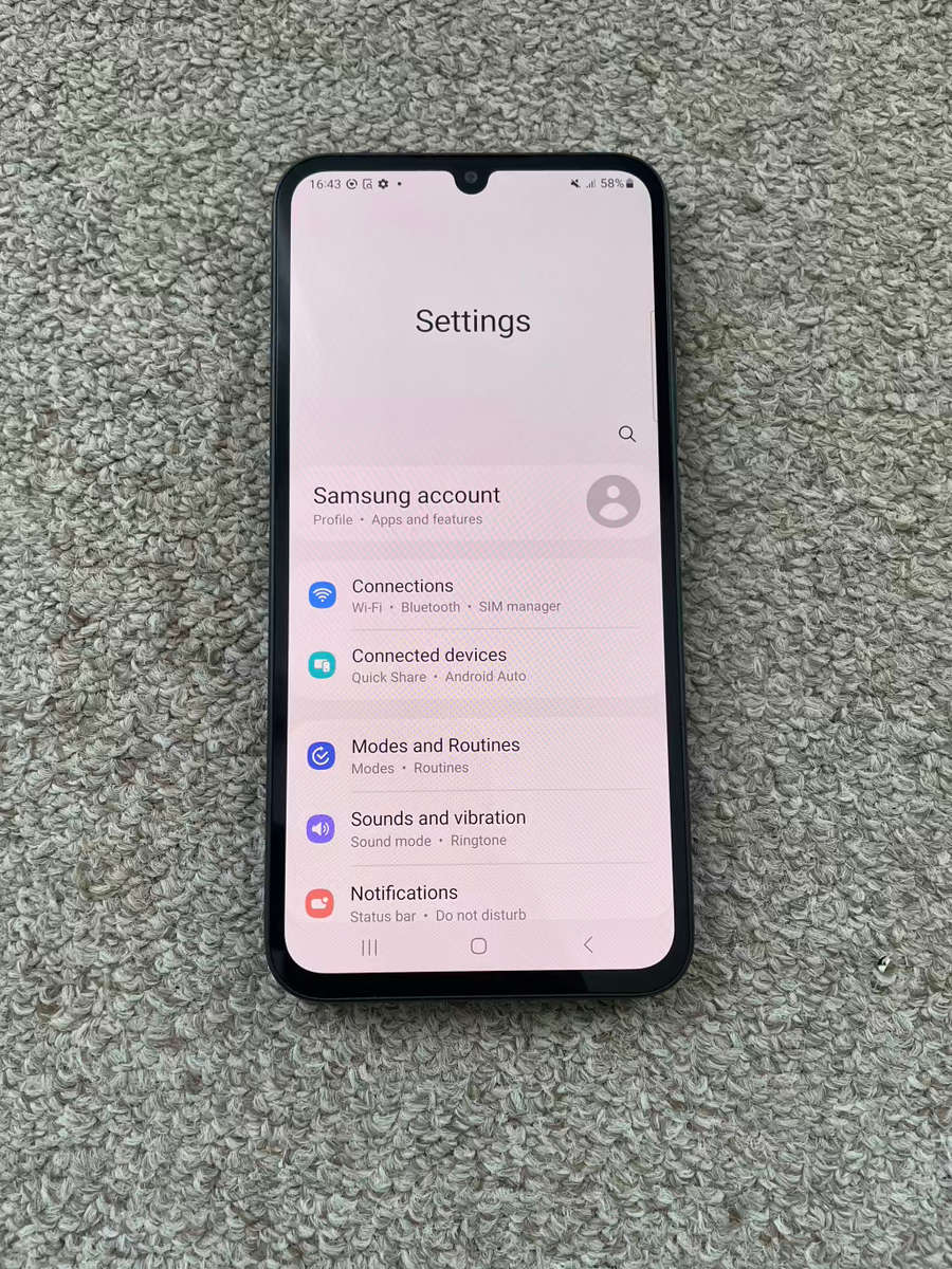 Samsung A34 5G Dual SIM 128gb 6gb ram