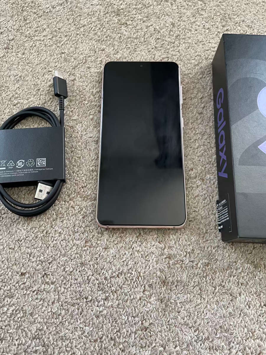 Samsung S21 5G 256gb Dual SIM phantom violet with box and cover