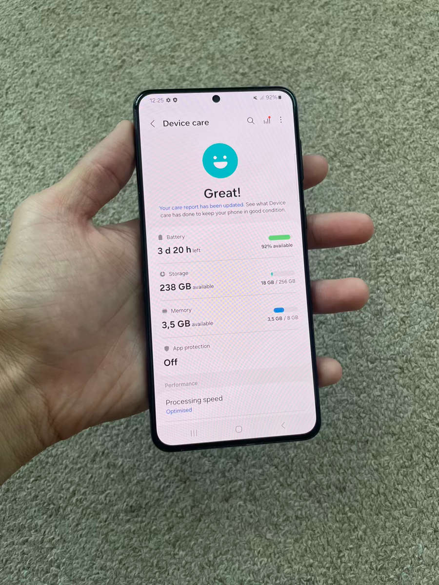 Samsung S21 Plus 256gb 8gb ram Dual sim