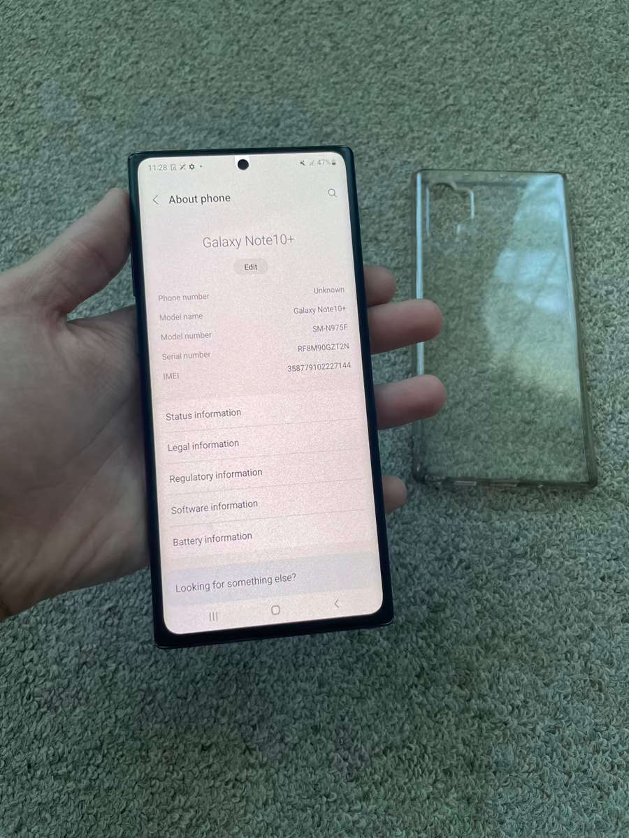 Samsung Note 10 Plus 256gb 12gb ram Excellent condition