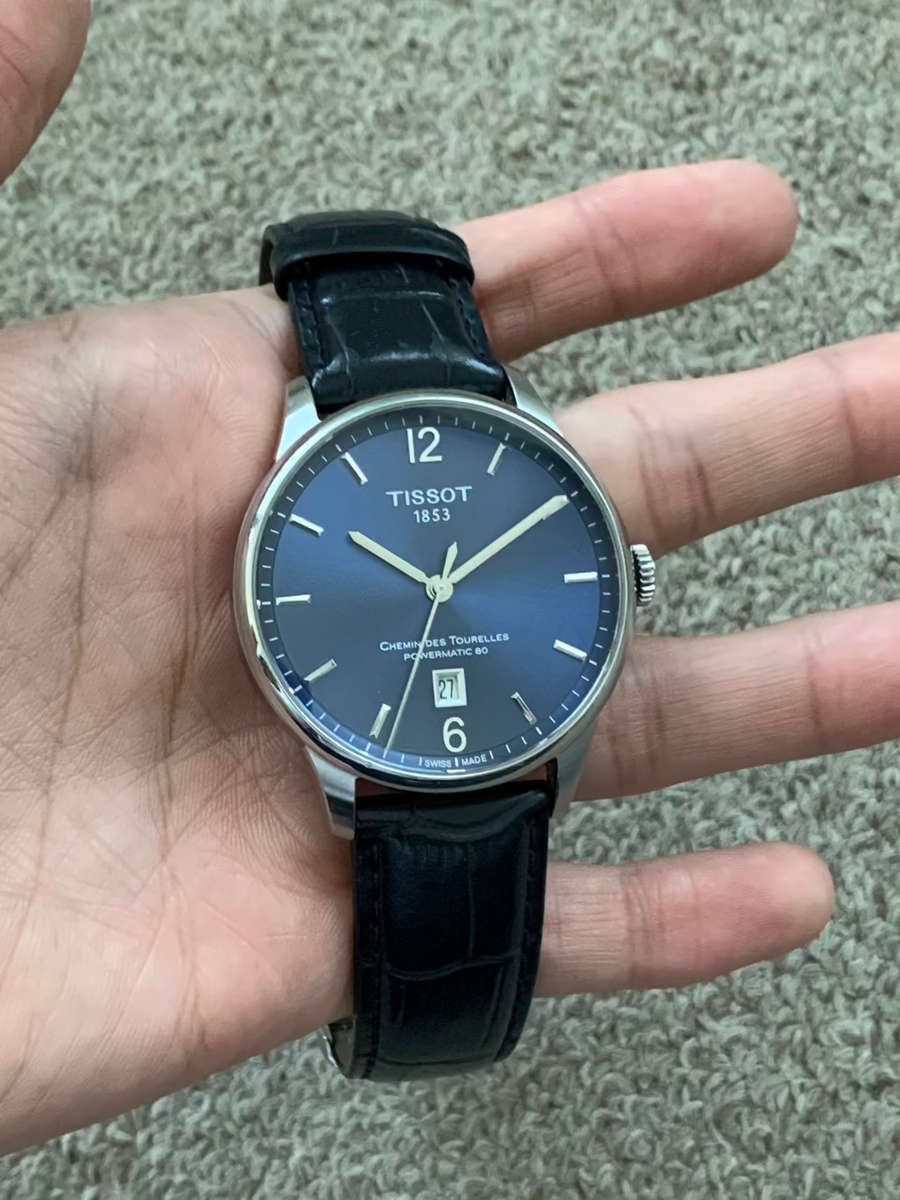 Tissot Chemin Des Tourelles Powermatic 80 AUTOMATIC mens watch