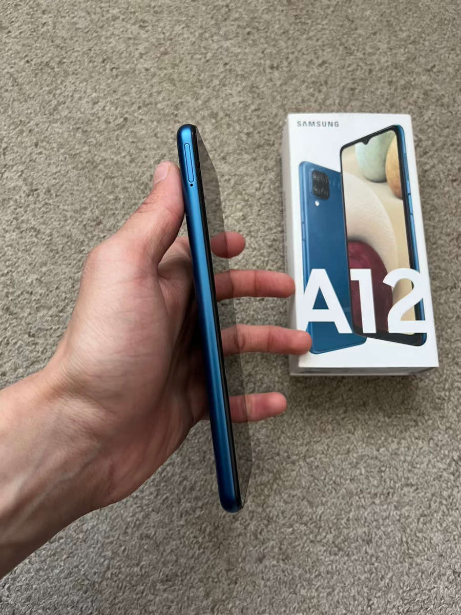 Samsung A12 64gb 4gb ram with box