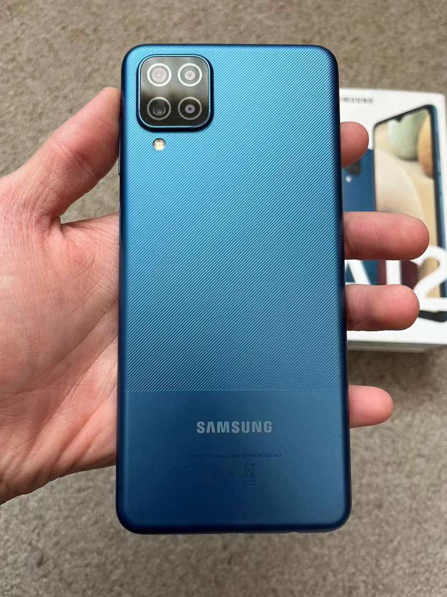 Samsung A12 64gb 4gb ram with box