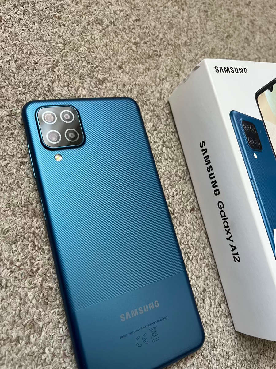 Samsung A12 64gb 4gb ram with box