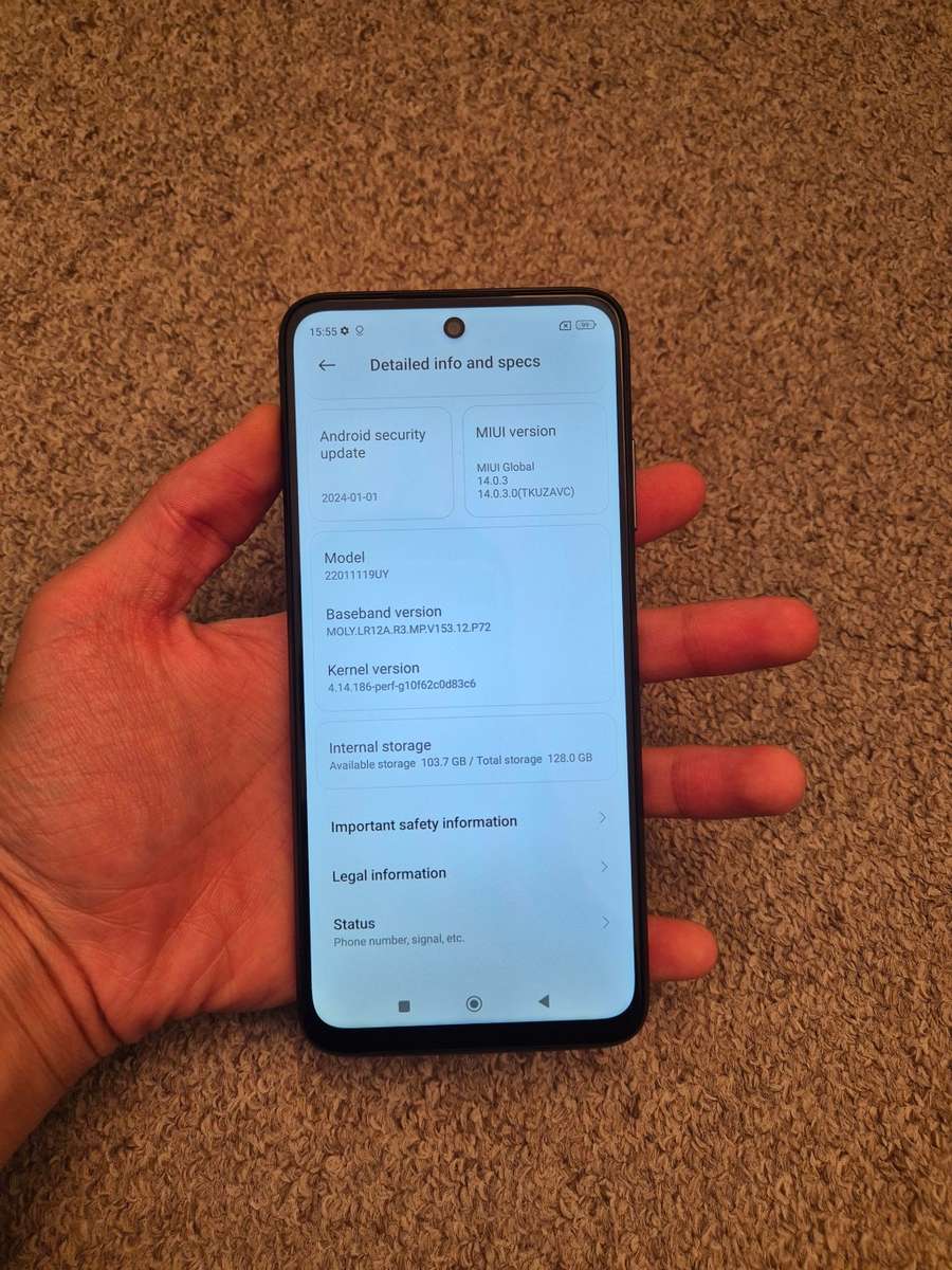 Xiaomi Redmi 10 2022 Dual SIM 128gb 6gb ram Good condition