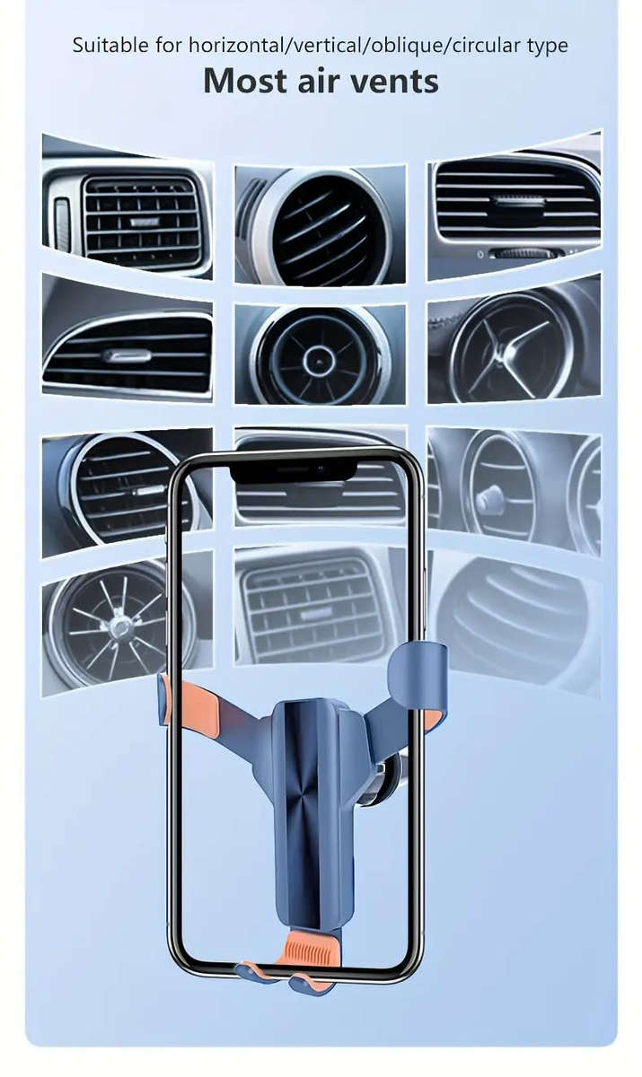 Gravity Air Vent Car Phone Mount