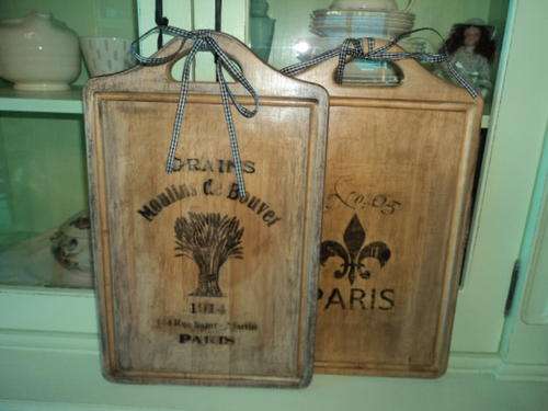 2 FRENCH INSPIRED RUSTIC Cheese Boards - GRAPHIC IMAGEs