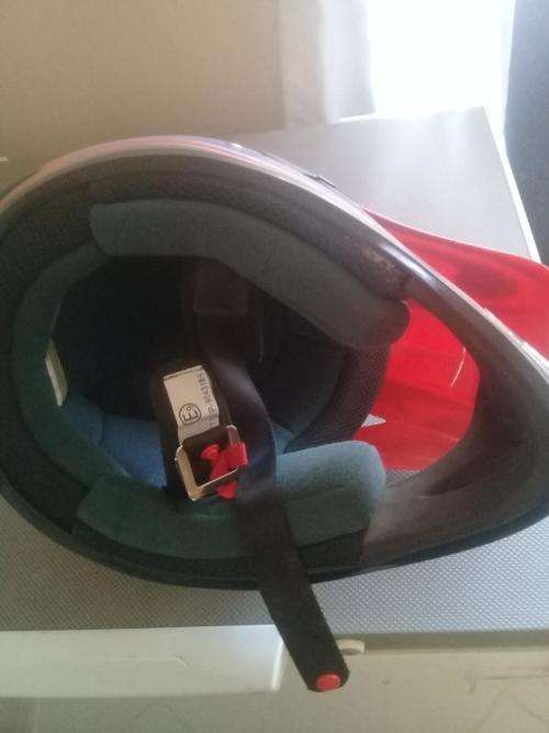 MED/LARGE V-CAN HELMET...USED ONCE ONLY..BRAND NEW CONDITION..BARGAIN!!