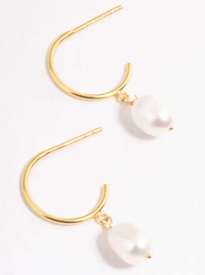 SALE - Fresh water Pearl Drop earrings