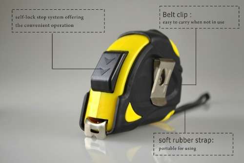 SELF LOCK TAPE MEASURE 7.5M (25FT)