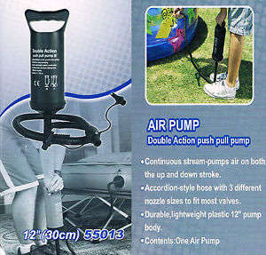AIR PUMP - DOUBLE ACTION PUSH PULL PUMP
