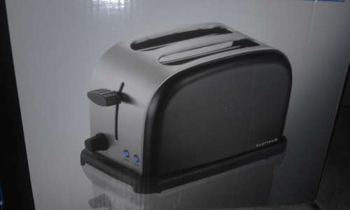 2 SLICE STAINLESS STEEL TOASTER