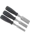 3 PC WOOD CHISEL SET