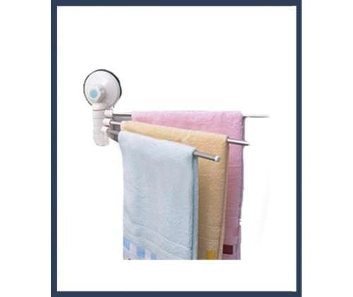 THREE- ARM TOWEL RACK