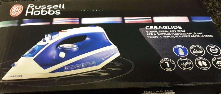 RUSSEL HOBBS 2000 W CERAGLIDE STEAM IRON