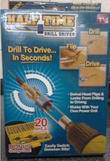 HALF TIME DRILL DRIVER