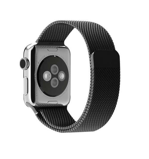 38mm Magnetic Milanese Band for Apple Watch (Black)