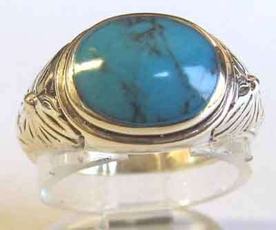 Beautiful Sterling Silver and  Turquoise Ring