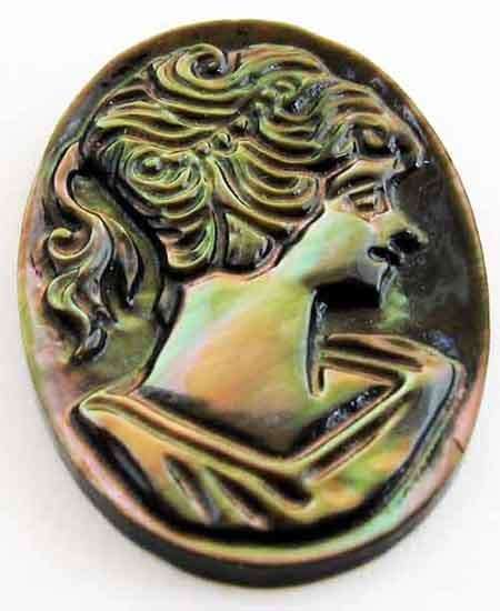 25.00 x 18.00mm Beautiful Shell Cameo 9.88 ct.