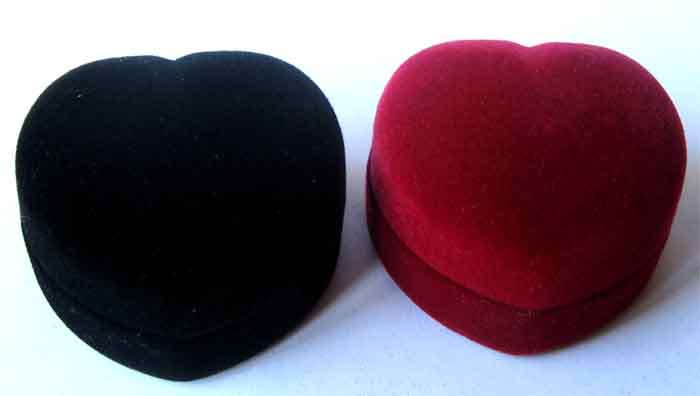 2 pieces - Velvet Box for Ring , price for both