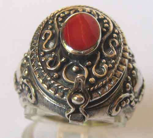 '' Poison ''Sterling Silver  -    Ring
