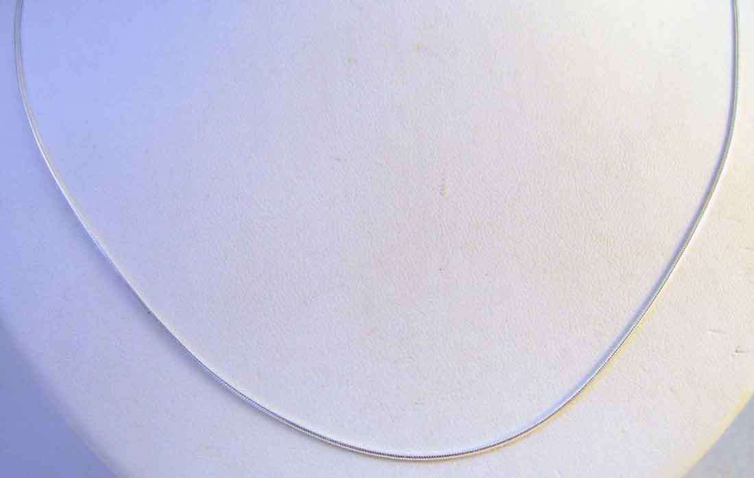 Lovely, Sterling Silver " Snake " Chain.