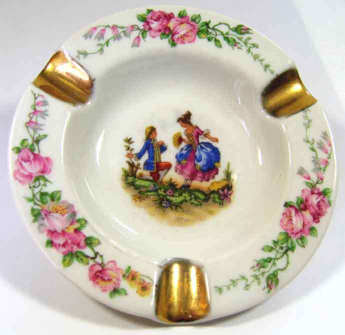 Porcelaine Limoges Unique and Rare Ashtray.[price redus]