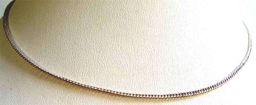 Sterling Silver Chain - 54cm long.