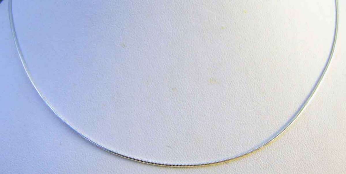 New - Sterling silver - 40 cm long Chain