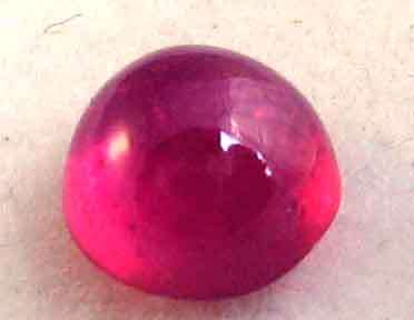 Genuine , 5.40 mm round cut  Ruby 1.00 ct.