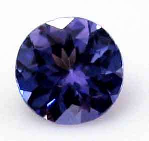 GENUINE 5.50 MM ROUND CUT TANZANITE 0.68 CT.