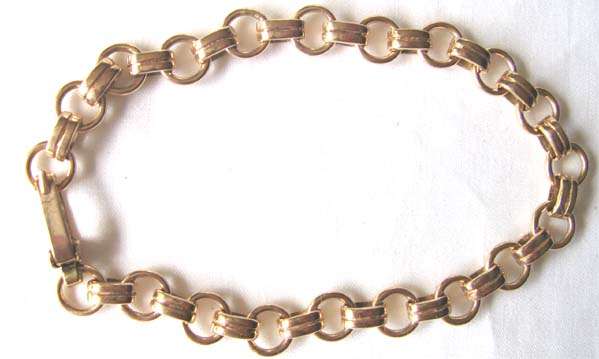 Solid 9ct Gold  Bracelet
