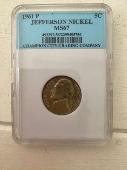 Jefferson Nickel MS67