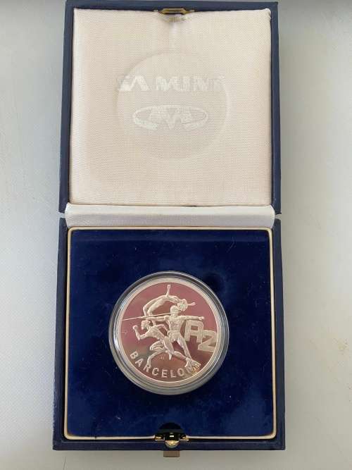 1992 Proof R2 Barcelona Olympics Crown