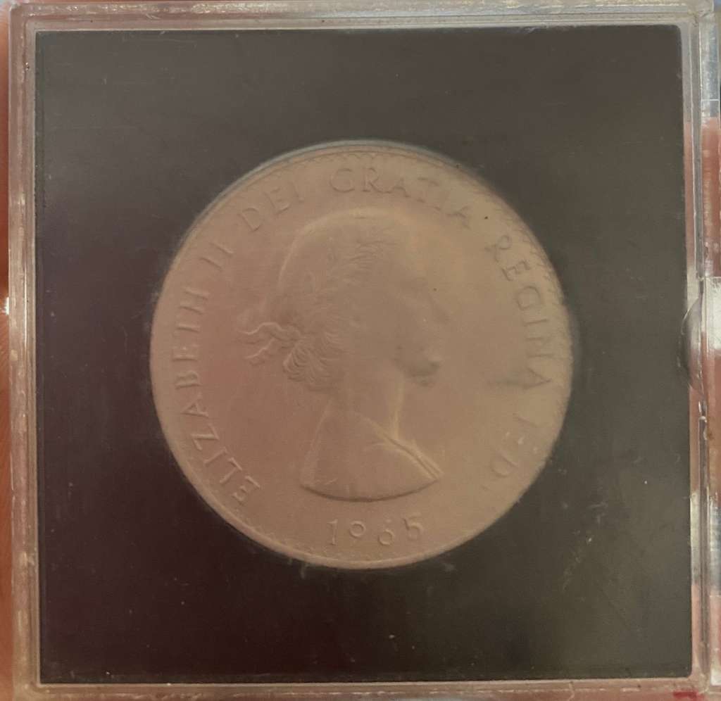 1965 Sir Winston Churchill Commemorative Crown