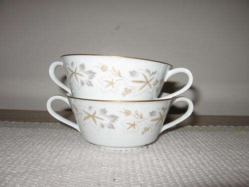 2 Noritake soup bowls - Estrellita 6686 : Over 40 years old LOW STARTING PRICE! PLEASE SEE PHOTO'S