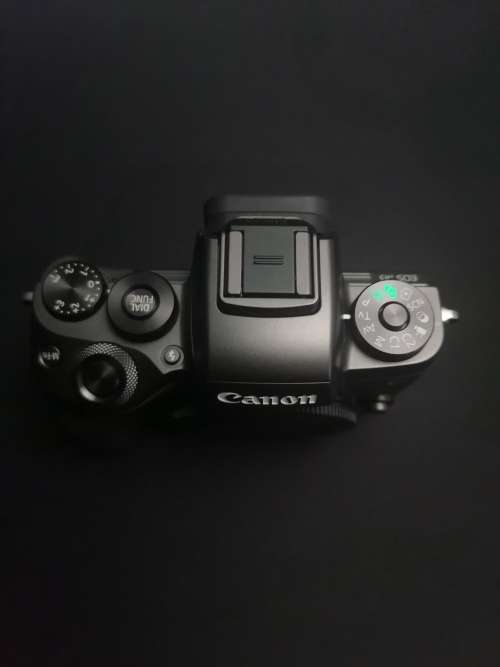 Canon Eos M5 With EF-m 15 -45mm lens