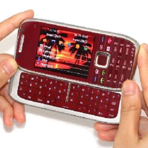 FREE SHIPPING E75 CLONE TV PHONE WITH SIDE SLIDE QWERTY KEYBOARD - with FREE ACCESSORIES