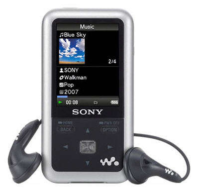 SONY WALKMAN 2GB - SILVER