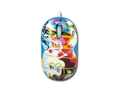 CANYON GRAFFITI RANGE WIRED OPTICAL MOUSE